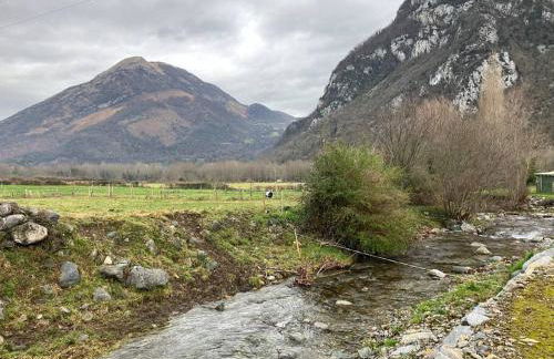 Bielle, grand appartement 38m2, piscine, 4 pers, couchages 160x200 - Foto 10