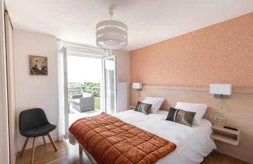 Tipoz'Immo - Maison de la Baie - vue mer et accès direct à la plage - animaux bienvenus - wifi inclus - linge inclus et lits faits - terrasse et jardin clos - parking gratuit - proche des commerces et des attractions touristiques - Foto 13