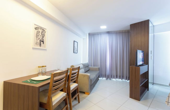 Lindo Flat no Beach Class Santa Maria em Boa Viagem - Foto 28