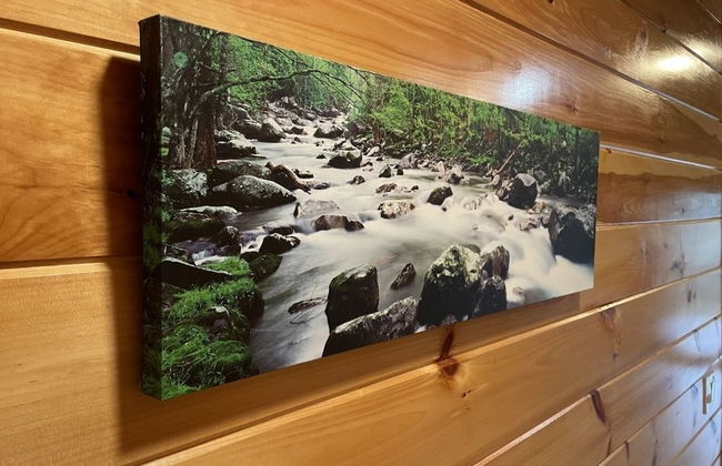 Peaceful family cabin near fishing with over 100 acres of mountain and field trails to explore! 2 Bedroom Cabin by RedAwning - Foto 10