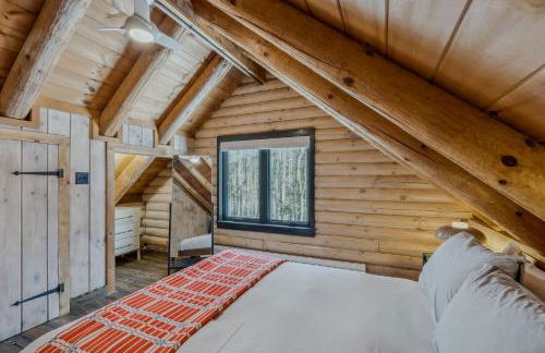 Log Cabin Fireplace Upper Valley - Wooded Chalet - Foto 19