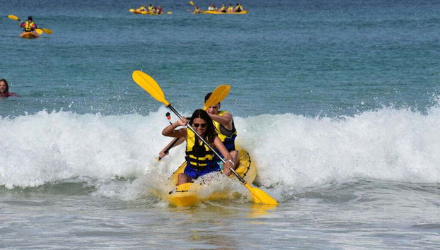 Kayak dans le Parc National Great Sandy