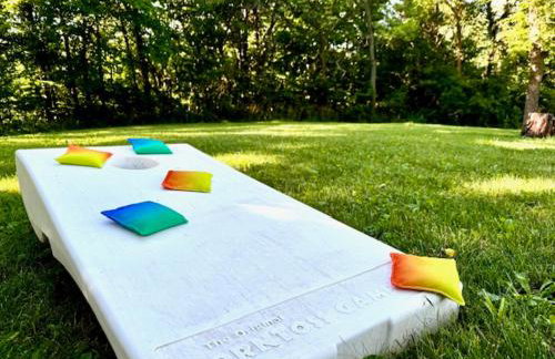 Private Wooded Escape Hot Tub Quiet Seclusion Fire Pit Games - Foto 38