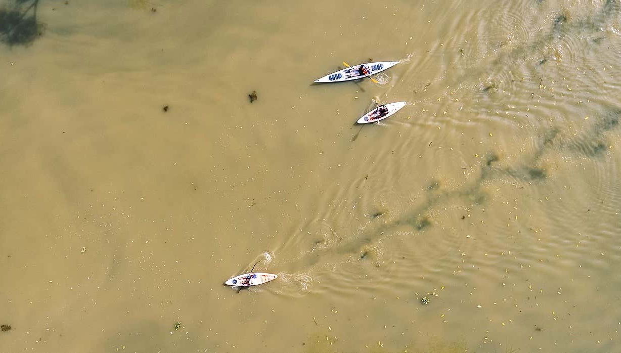 Tour en kayak por la laguna de Manialtepec