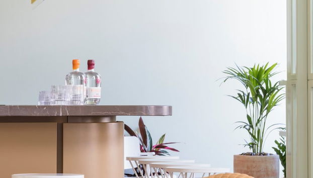 Zona de estar del vestíbulo