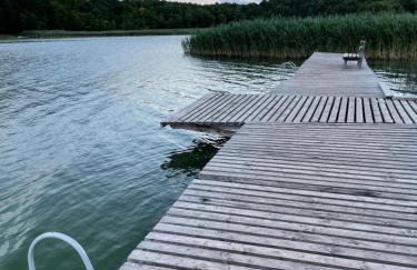 Mazury Dom Oluś nad jeziorem Sasek Wielki z gorącą balia z funkcją jakuzzi - Foto 37