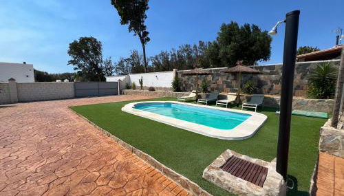 BAMBÚ · Casa rural en Vejer con piscina privada - Foto 2, Garden, sunbed