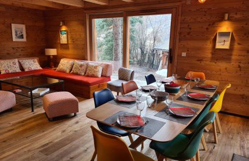 Chalet neuf Eterlou 130 m carrés 5 chambres 10 couchages à Serre Chevalier - Photo 42