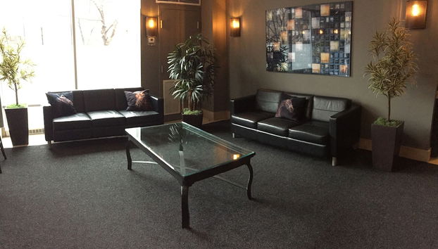 Zona de estar del vestíbulo