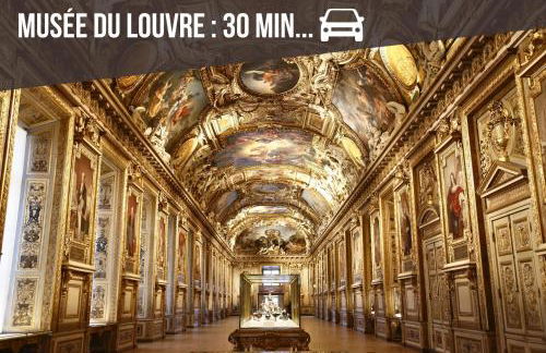 Séjour Cosy - 5 min Aéroport Orly - Parking Privée & Terrasse - Foto 41