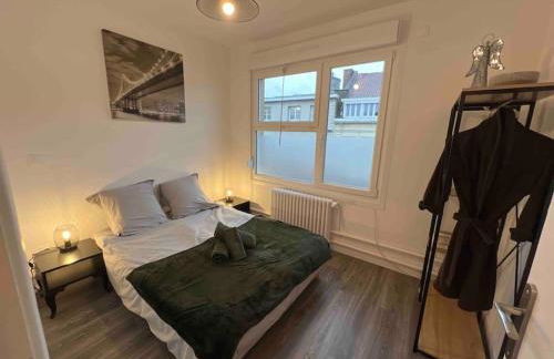 Centre ville 2 chambres 3 voyageurs Tarif long séjour - Foto 8