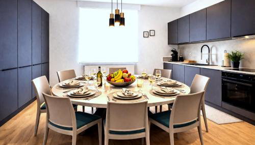 LaMiaCasa City 145 qm 2 Baths Parking - Foto 3, stove, dishwasher