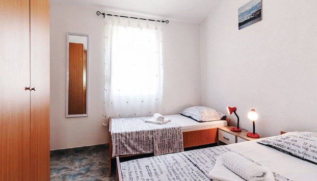 Apartments Hak - One Bedroom Apartment With Terrace and Sea View - Foto 4, Habitación