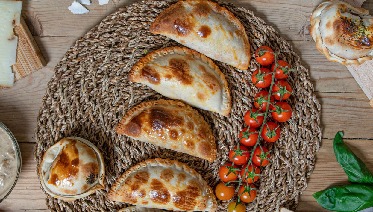 Clase de cocina colombiana con comida