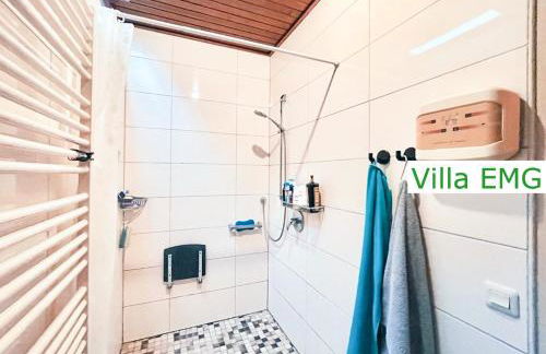 Ferienhaus Villa EMG Saerbeck nah Münster Riesenbeck Osnabrück mit Pool, Sauna, Garten für Familien Gruppen bis 23 Personen - Foto 11