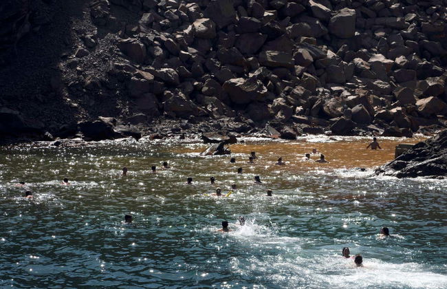 Glass-Bottom Boat Tour of Santorini Caldera - Photo 14
