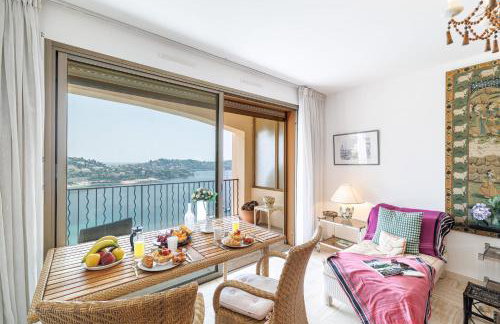 MY CASA - VILLEFRANCHE RESTANQUES - Panoramic sea view 2 bedrooms Swimming pool - Foto 2