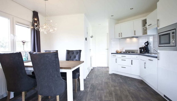 Nice Chalet With Dishwasher, Near the Veluwemeer - Foto 5, Cozinha privada