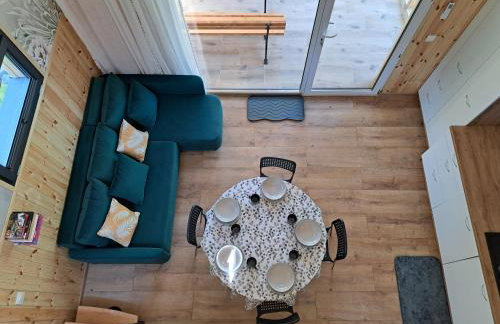 Domki przy jeziorze z prywatną plażą w Borach Tucholskich Pensjonat Alicja wczasy z dziećmi nowe luksusowe domki na skraju jeziora i lasu - Foto 4