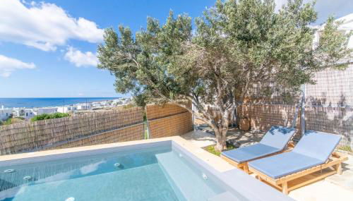 Villa with View of Agios Ioannis and Pool with Jacuzzi - Foto 5