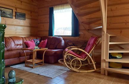 Domek jak z bajki - stylowy domek z bali z kominkiem - Foto 10