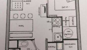 CŒUR D'ALTAÏR RISOUL 1850 Appartement T2 confortable skis aux pieds - Foto 3
