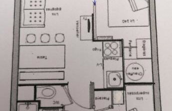 CŒUR D'ALTAÏR RISOUL 1850 Appartement T2 confortable skis aux pieds - Photo 3