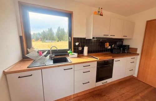 Tiny Chalet Stuga Am Rennsteig mit Kamin und Garten, Hunde Willkommen - Foto 3