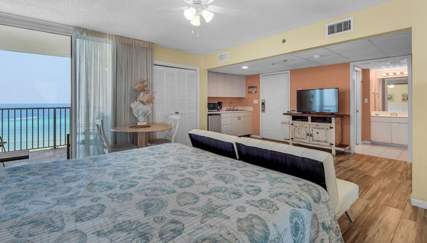 Beautiful Studio, Gulf-front, Gated Community, Large Lagoon Pool - Foto 2, Habitación