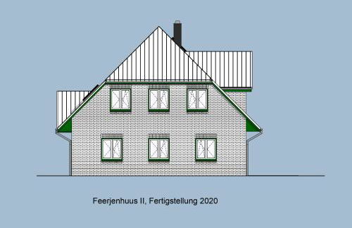 Leuchtfeuer, Ferienwohnung für 4 Personen - Erwachsene oder Kinder - in DE FEERJENHUSEN am Haubarg von Vollerwiek, Fertigstellung April 2020 - Foto 3