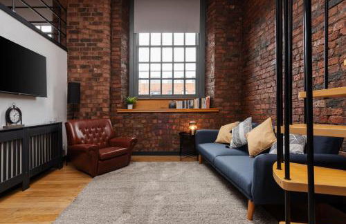 Liverpool Warehouse Flat - Sleeps 5, WiFi, Free On-Site Parking - Foto 16