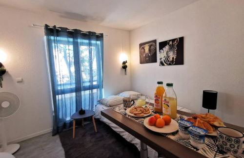 * Le STUDI, Studio Cosy, MBS, Wifi, Parking, Clim* - Foto 13