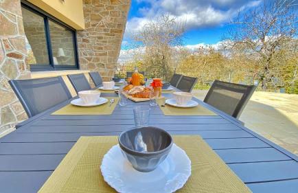 Villa le Menhir 4 Ch au Bord du Lac et Terrasse - Foto 25