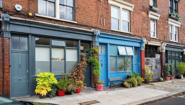 Facciata della struttura