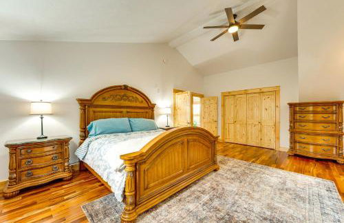 Mtn-View Deck Scenic Conway Log Cabin! - Foto 19