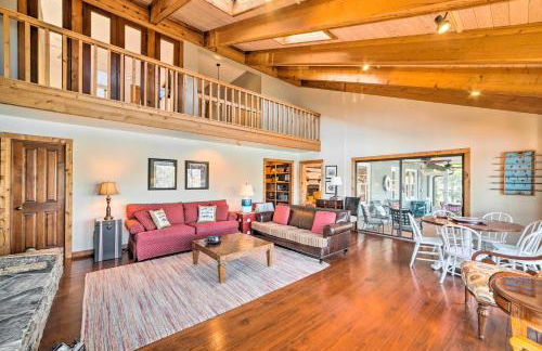 Lakefront Harrison Home with Sunroom, Deck, and Dock! - Photo 9