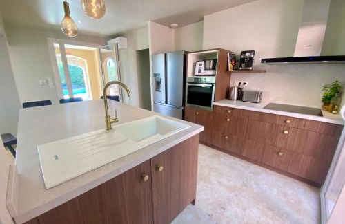 Maison pour 12p, piscine à débordement chauffée d'avril à octobre inclus - Foto 46