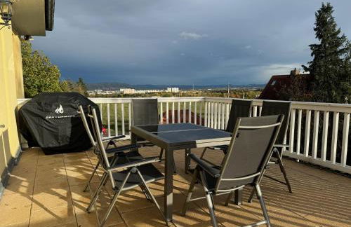 205 qm "Traumtor" mit Sauna, Whirlpool, Kamin und 3 Terrassen mit Blick in die Böhmisch Sächsische Schweiz - Foto 7