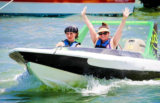 Snorkeling Experience in Cancún with Speedboat (Couple) - Photo 11