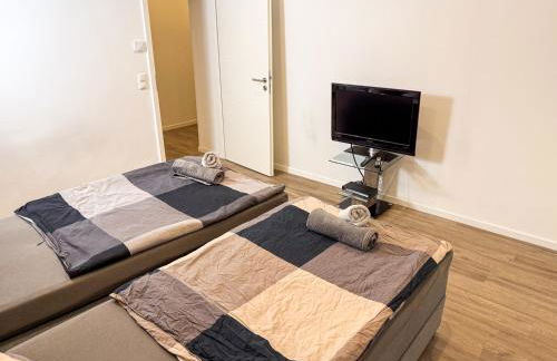 Ruhr Business Apartments Essen Apartment mit 8 Einzelbetten Privat Parkplatz - Foto 9