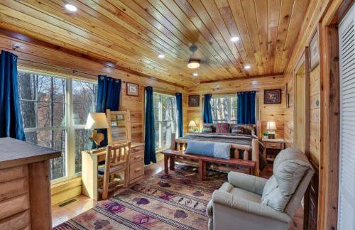 Mountain-View Cabin about 2 Mi to Downtown Clayton! - Foto 9