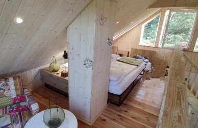 Zielony domek nad Marychą w Budwieć - Foto 22