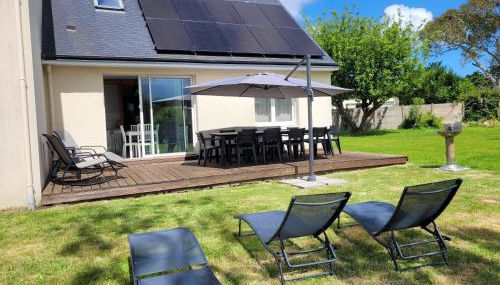 Kernay, grande maison familiale pour 10 personnes - Photo 4, Garden, sunbed