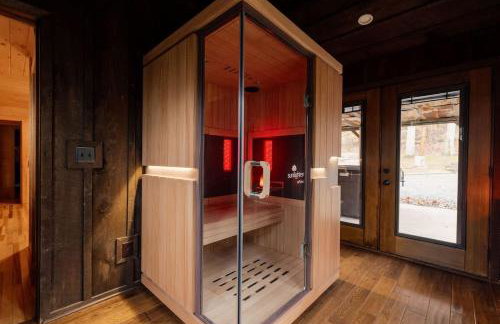 Home with Sauna & Hot Tub & Lake Access - Foto 19