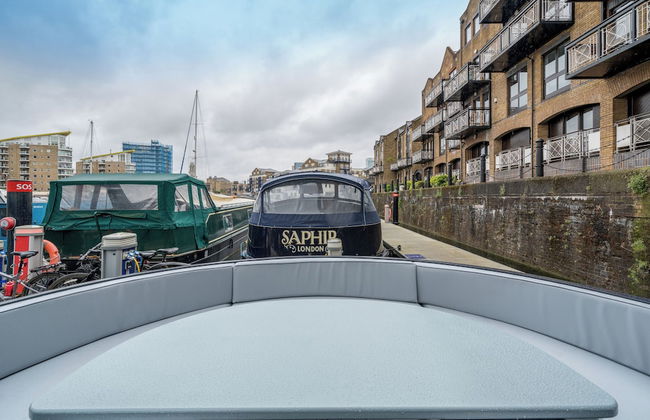 Elegant houseboat near Canary Wharf - Foto 35