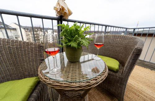 Schloßberg-Domizil mit Weitblick - Arbeitsplatz, Balkon, Netflix, Badewanne & Yogamatte - Foto 23