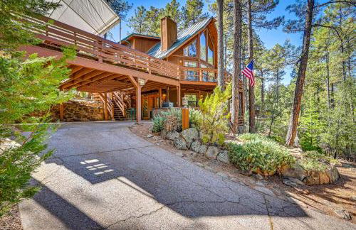 Furnished Deck and Forest Views Pine Retreat! - Foto 33