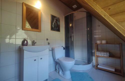 GLICZAROWA OSADA, Chata 18 osób, Domek 8 osób NA WYŁĄCZNOŚĆ, 8 sypialni z łazienkami, spokój, przyroda, wyjątkowe miejsce - Foto 20