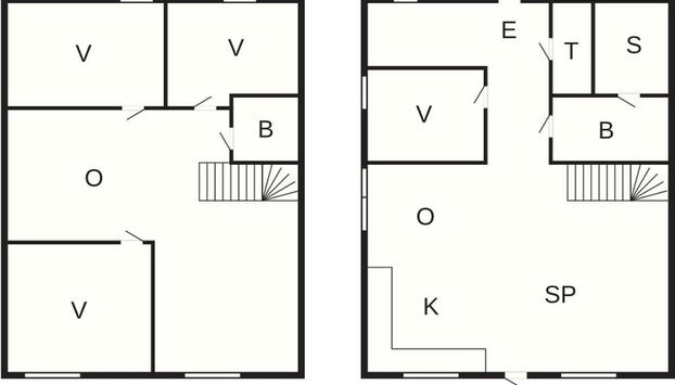 12 Person Holiday Home in Idre - Foto 2, Planta do andar
