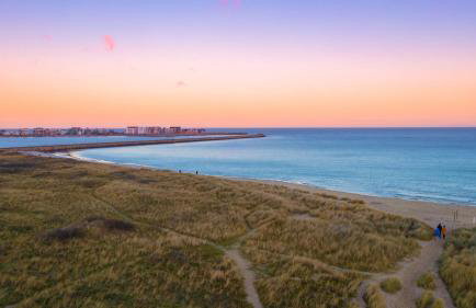 BeachTerraceThree- EG, barrierearm, Meerblick, Terrasse, Kamin, Sauna - Foto 6